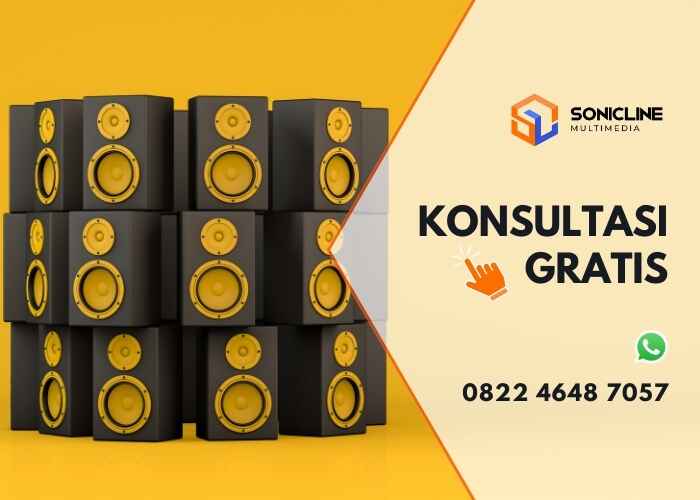 Penyewaan sound system Bekasi Barat. Peralatan lengkap, teknisi ahli dan konsultasi gratis di Sonicline sekarang juga.