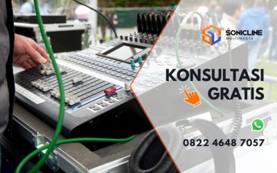 Penyewaan sound system Bekasi profesional untuk konser, wedding, seminar, dan event perusahaan. Konsultasi gratis di Sonicline.