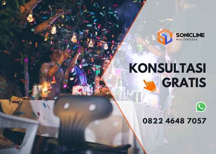Sewa sound system Bekasi untuk ulang tahun & party outdoor. Paket lengkap, teknisi berpengalaman, setup aman dan sound jernih.