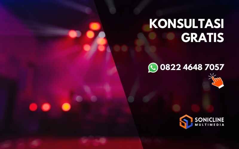 Penyedia sewa lighting terdekat di Bekasi dengan peralatan modern untuk wedding, konser, dan event profesional.