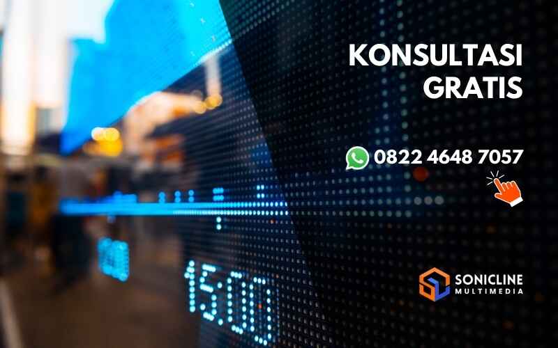 Sewa LED Display Bekasi dengan teknisi profesional siap on-site untuk event, konser, dan kebutuhan promosi.